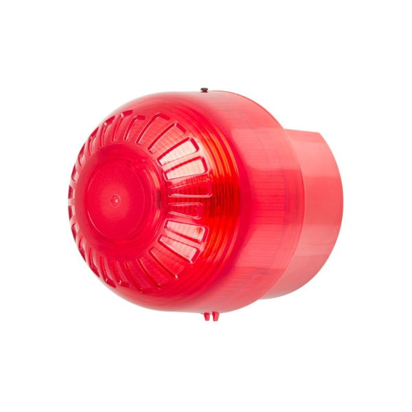 Moflash IS-B Red Beacon, 24 V dc, IP66, Wall Mount