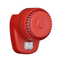 ROLP LX LED sounder beacon VAD, Red flash, Red housing
