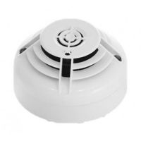White smoke detector and heat detector which is made with infra red flame sensing