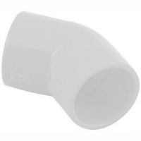 Plain White ABS 25mm 45 Deg Elbow