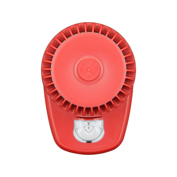 ROLP LX LED sounder beacon VAD, Red flash, Red housing