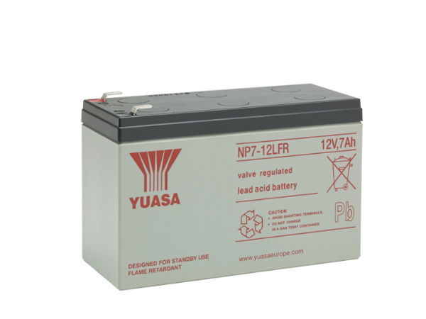 7Ah 12v SLA Battery, Flame Retardant