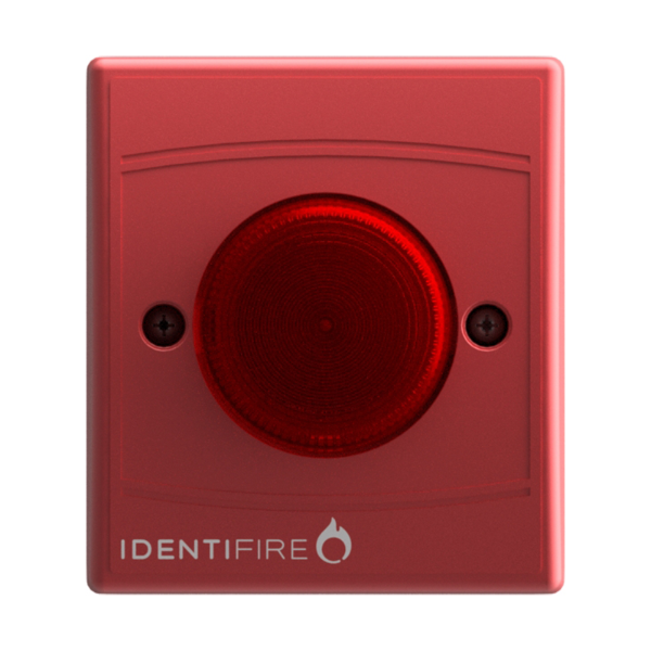 Identifire Red - Red VID Beacon Flush Mounted