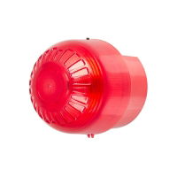 Ex IS Sounder/Beacon 24vDc Red Lens, 32 Tones , 9 LEDs