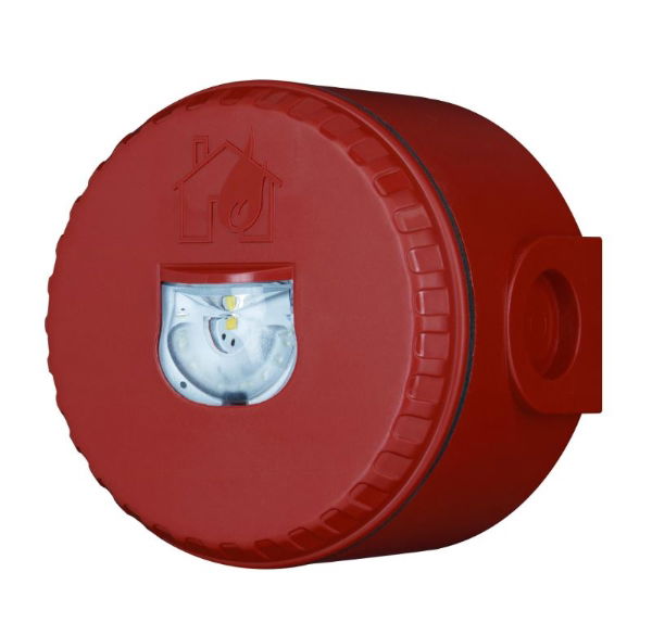 Solista LX Beacon, Wall, White Flash, Red, Deep Base