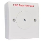 Identifire Aux 24V Relay Surface - 5/8A - White