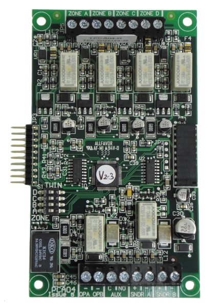 AlarmSense Plus 4 Zone Extension Board