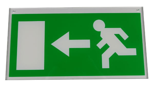 BLE Arrow Left/Right Legend for BE10 Exit Sign