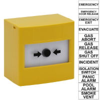 ReSet Call Point Yellow Series 02 Dual Mount