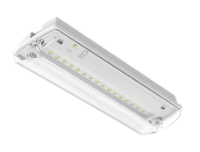 SGUP/351/M/WH/865/LI LED Emergency Bulkhead, IP65, Maintained / Non-maintained, LiFePO4