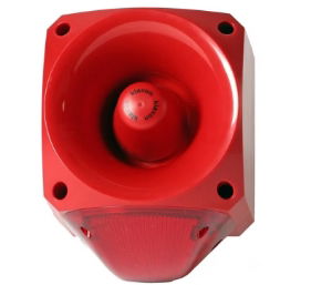Nexus 110 Sounder with Red Beacon AC , 110/230 AC