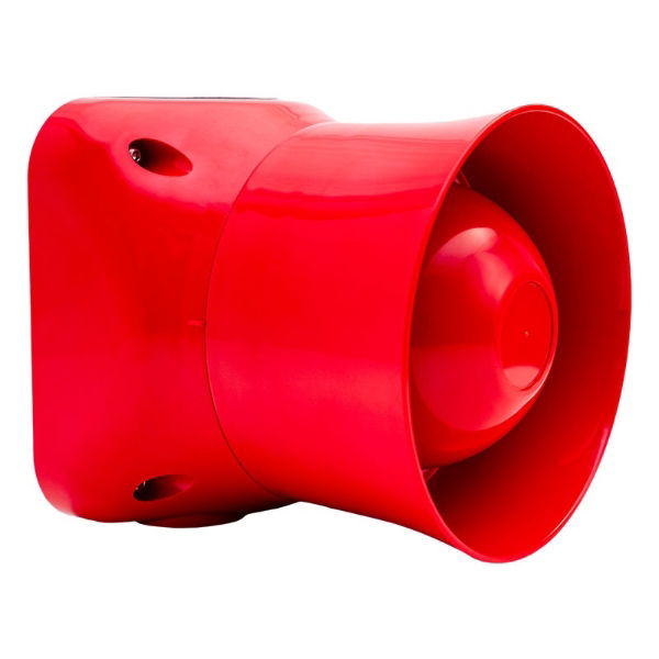 VALKYRIE Conventional Wall Mount Sounder, Red, IP65