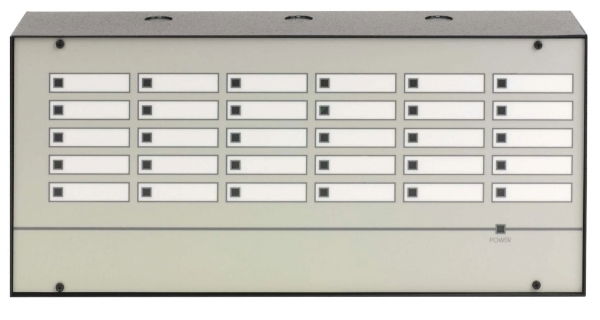 800 Series 30 Zone Em Master Panel c/w PSU & Mute Button