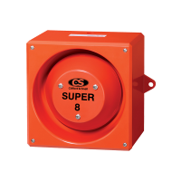 Sounder 120dB 32 tones -3 stage alarm 24v DC red body IP65 M