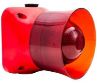 GFE Valkyrie Adressable Sndr Beacon With Isolator IP65 Red