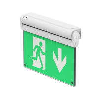 MEERSBROOK LED 5 in 1 Exit Sign, 3.2V LiFePO4 Battery, Self
