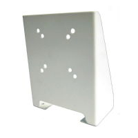 Dorma Floor Bracket, White