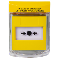 Call Point Stopper- Surface-Yellow Emergency