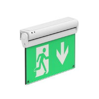 MEERSBROOK LED 5 in 1 Exit Sign, 3.2V LiFePO4 Battery, Self