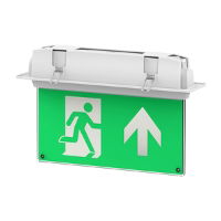 MEERSBROOK LED 5 in 1 Exit Sign, 3.2V LiFePO4 Battery, Self