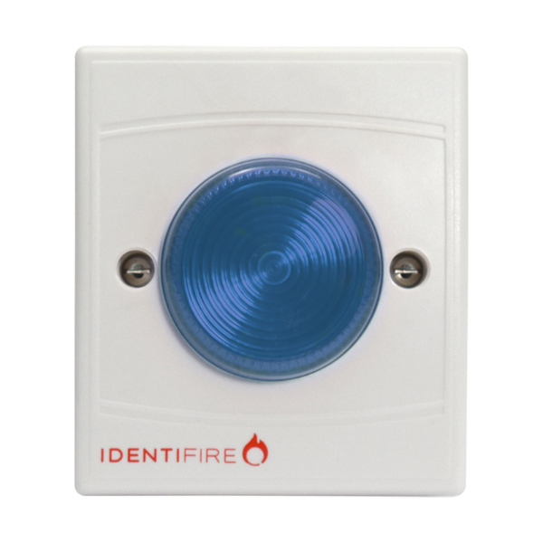 Identifire White - Blue VID Beacon Surface Mounted