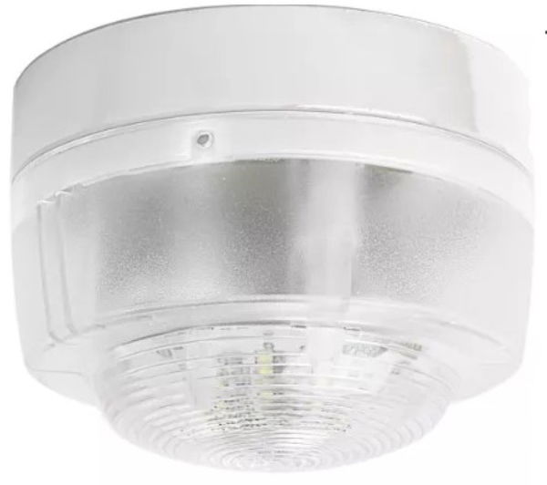 KAC Beacon - white body, red flash, shallow base