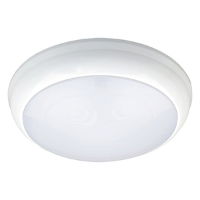 OXLEY LED Circular Amenity Light, IP54, White, 230V Mains, 3