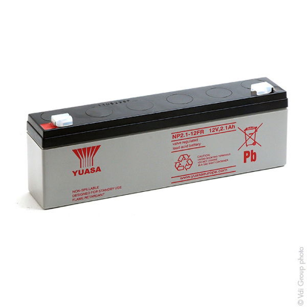 Sealed Lead Acid Battery 2.1Ah 12v , Flame Retardant