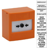 ReSet Call Point Orange Series 11 Dual Mount