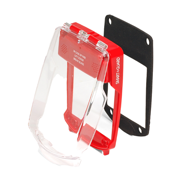 Smart+Guard Enviro - Red - Surface mounted with Sounder